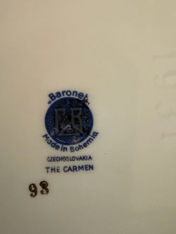Authentic WW2 bone china-