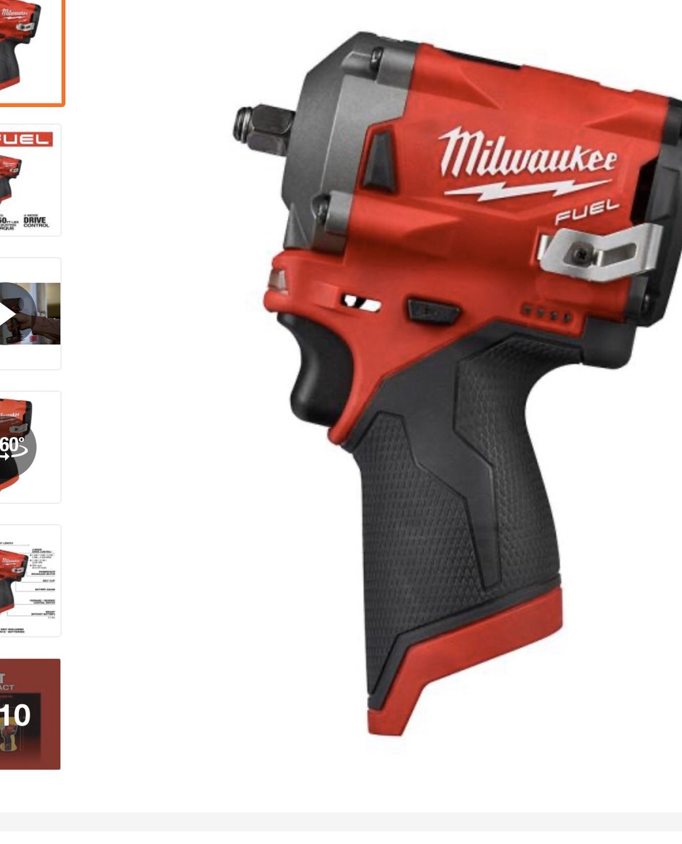 Milwaukee-M12-FUEL-12-Volt-Lithium-Ion-Brushless-Cordless-Stubby-3-8-in-Impact-Wrench-Tool-Only