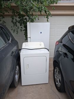 Free refrigerator and dryer