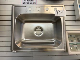 Glacier bay 24”in kitchen sink