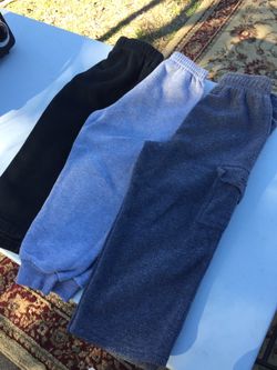 Boys size 3T sweat pants $2 each