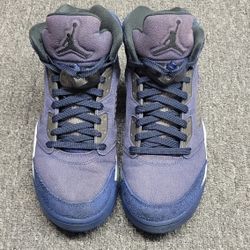 Nike Air Jordan 5 Retro SE Midnight Navy Size 8 Mens Sneakers FD6812-400
