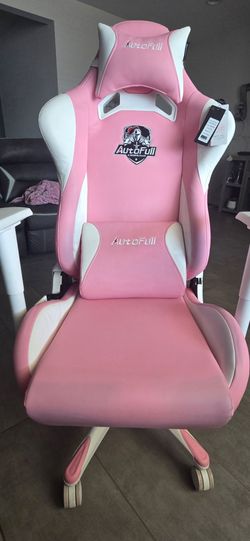 AutoFull Pink Gaming Computer Chair