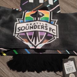 10) Seattle Sounders Pride Scarves lot With Tags...  Read Description Thanks