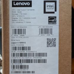 *New/Sealed* RTX 5070, OLED 165Hz QHD+, i7-14700HX, 16GB DDR5, 1TB SSD, Wi-Fi 7