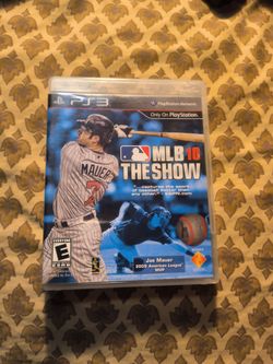 PlayStation 3 MLB The Show 10......$10