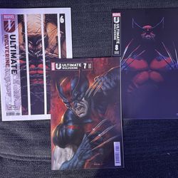 Marvel Ultimate Wolverine 6 7 8 Comic Condon Cappuccio