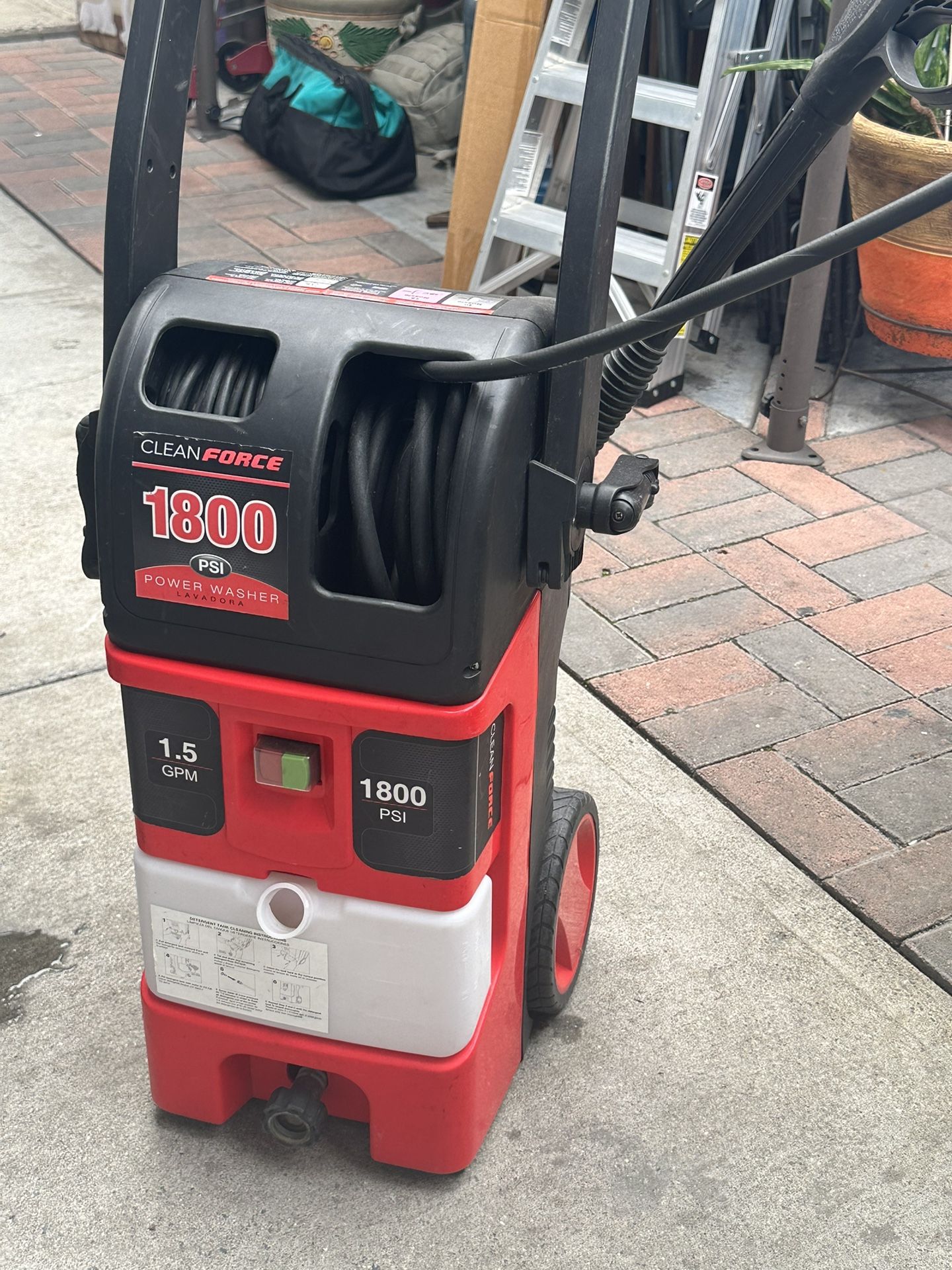 Power Washer Clean Force 1800 for Sale in San Diego, CA OfferUp