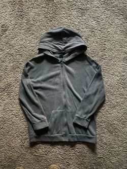 Gray Zip up Hoodie