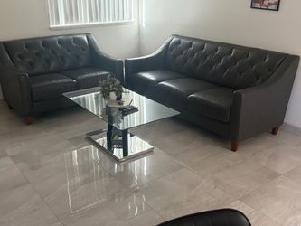 Leather Couch