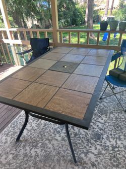 Outdoor table