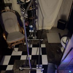 Rolling Clothing Closet 