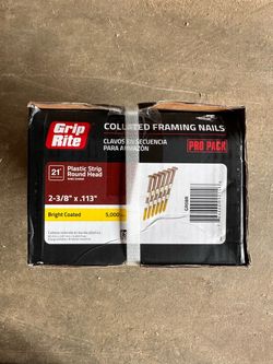 Construction nails $75 box
