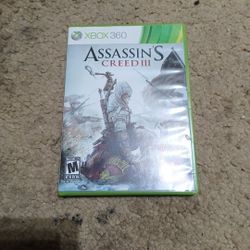 Assassin's Creed 3 Xbox 360
