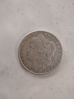 1889-P Morgan Silver Dollar
