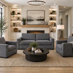 ⚡️Flash sale! Brand new sofa and two chairs 