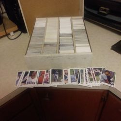 3200 Baseball Cards from the 80's and 90's