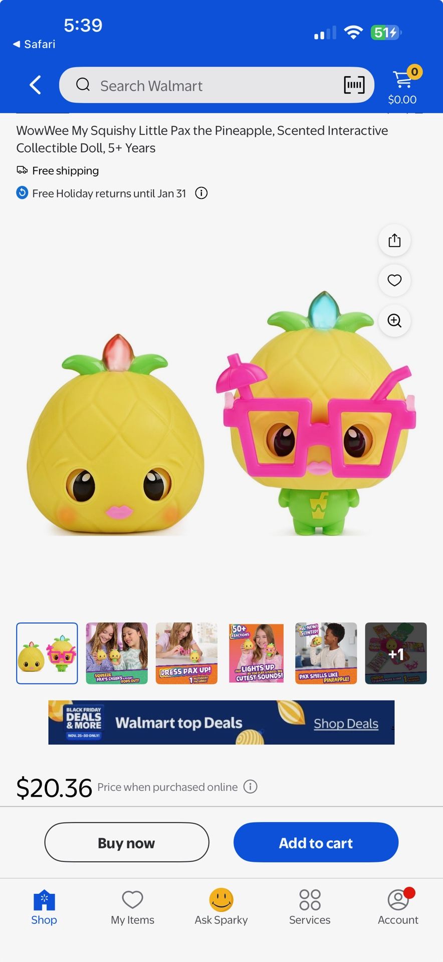 WowWee My Squishy Little Pax Collectible Doll