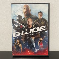 GI Joe Retaliation DVD Movie Bruce Willis Dwayne Rock Johnson Hasbro 2013