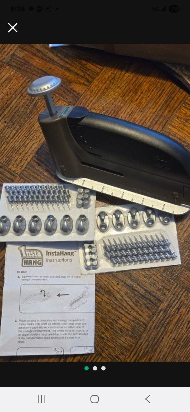 NEW InstaHang tool For Easy Professional Picture Hanging.