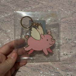 When Pigs Fly Zinc Alloy Key Chain 