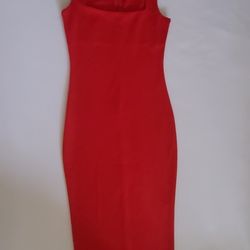 Red Pencil Dress
