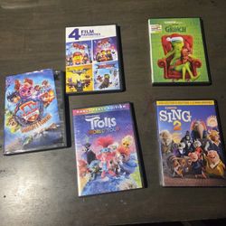 Kids Movie DVD's