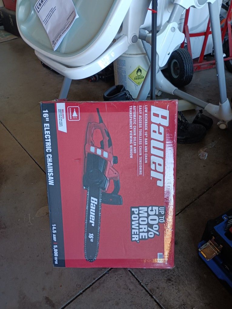 16" Electric Chainsaw