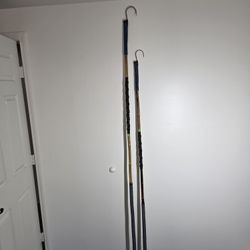 SET OF 2 Custom Calcutta Bamboo Wrapped Gaffs