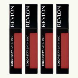 4 Pieces Of Revlon ColorStay Satin Ink Liquid Lipstick - 0.17 fl oz - Color 013 Holy Pumpkin