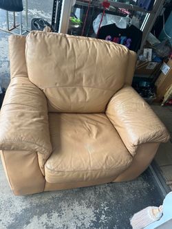 Leather chair