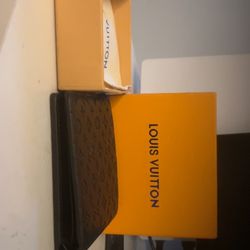 Louis Vuiton all black monogram wallet
