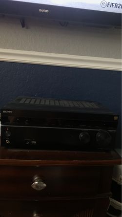 Sony str dh50 4K hd hdr compatible A/V home theater with klipsch speakers