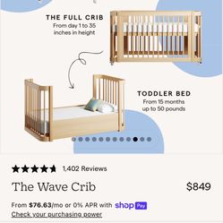 Nestig WAVE Crib
