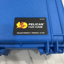 Pelican 1120 Case With Foam (Blue)