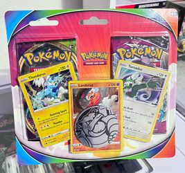 Pokemon Tornados, Thundurus Landorus 2 Pack Blister