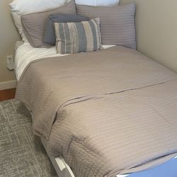 IKEA BRIMNES Daybed frame with 2 drawers converts to a king bed
