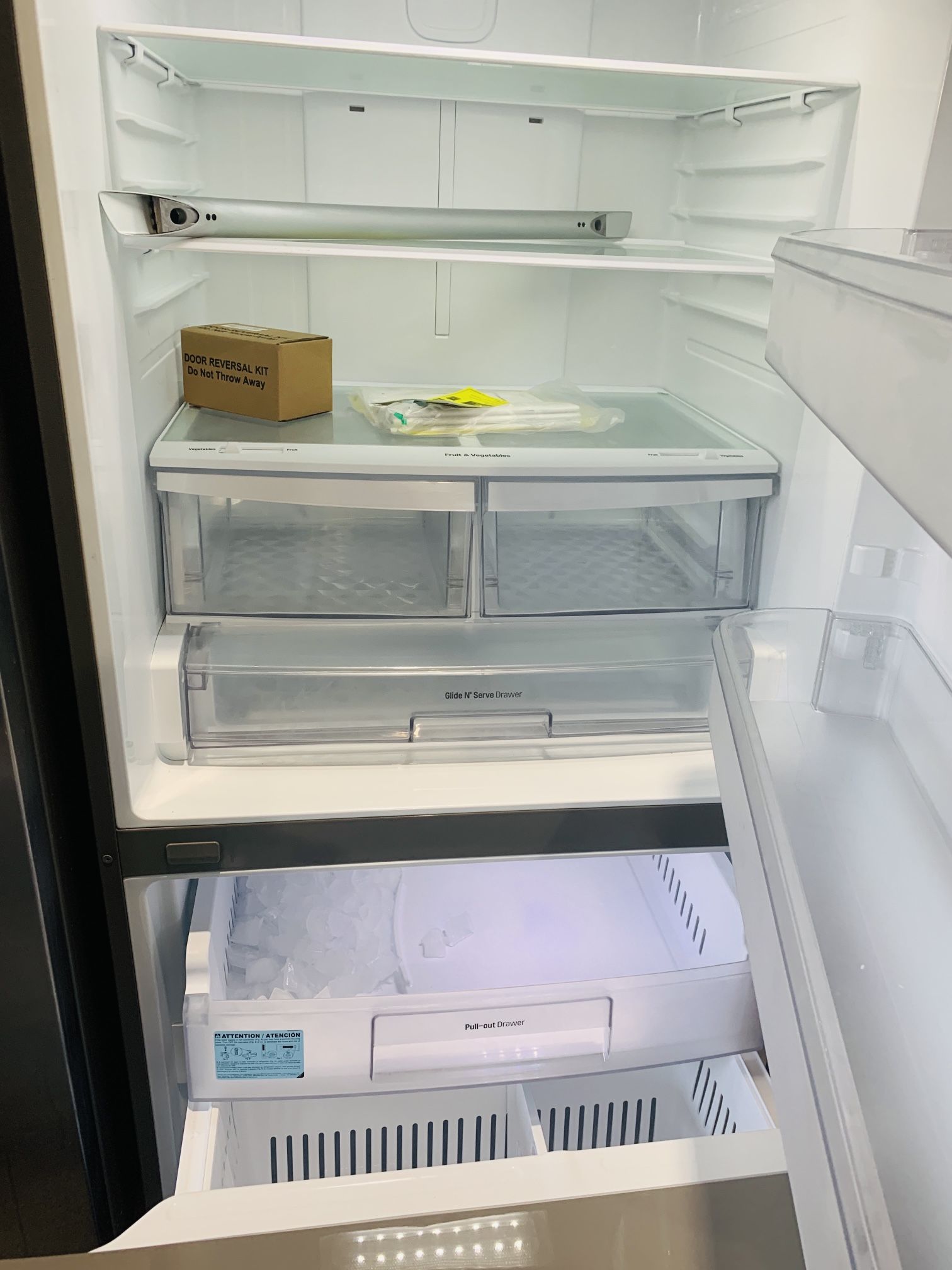 Refrigerator Stainless Steel LG