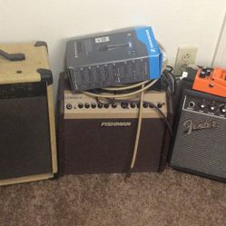 3 Guitar Amps