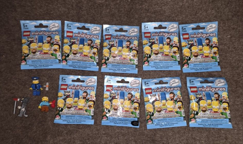 The Simpsons Lego Minifigures Set