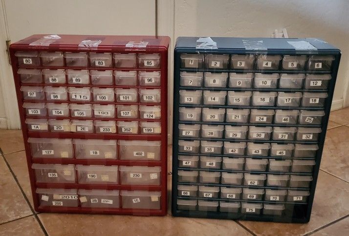 Multi-grid Drawer Parts Boxes Small Parts Organizer 
