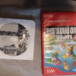 New Super Mario Brothers and Super Smash Brothers Brawl For Wii