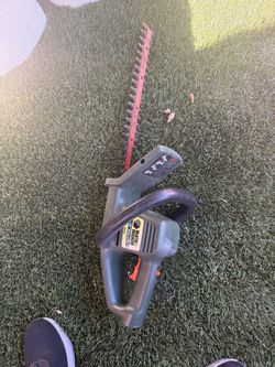 Black and decker hedge trimmer