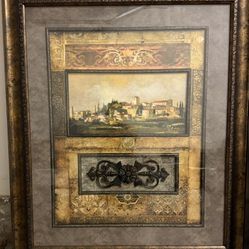 Wall decor ( 2 ) Separate Framed Pictures