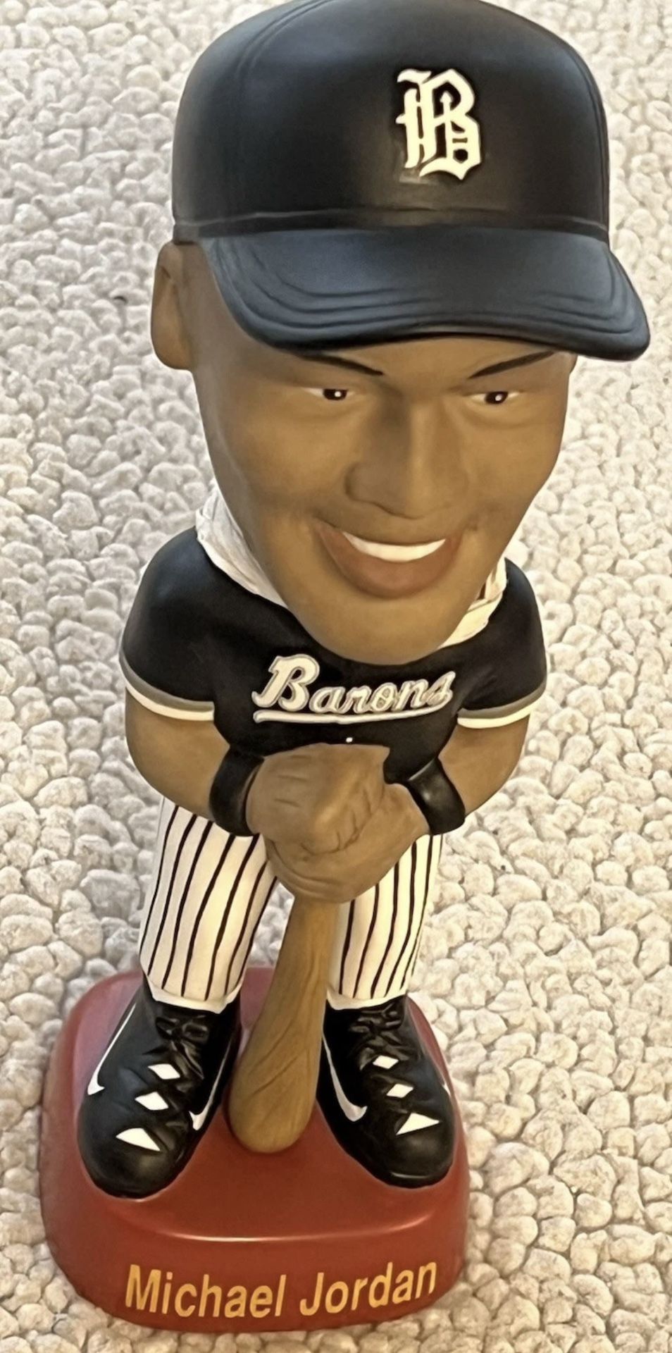 1994 Sam, Inc. MICHAEL JORDAN # 45 BARONS Bobbing Head Doll LE with Box