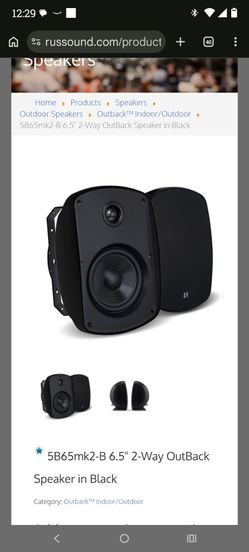 "Russmound" 5 series outback 6" Loud speaker