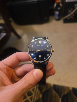 Diamond Bulova watch