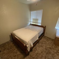 Full Size Mattress With Bed Frame