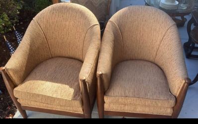 Romann Custom Upholstery Inc.
mid-century modern barrel chairs