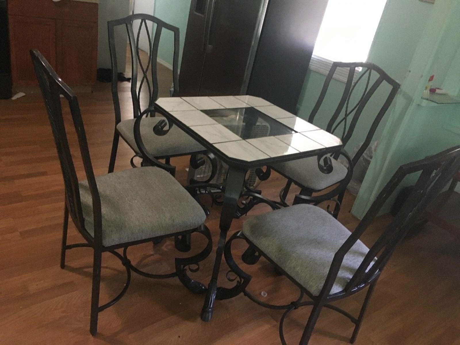 Dining table with 4 chairs